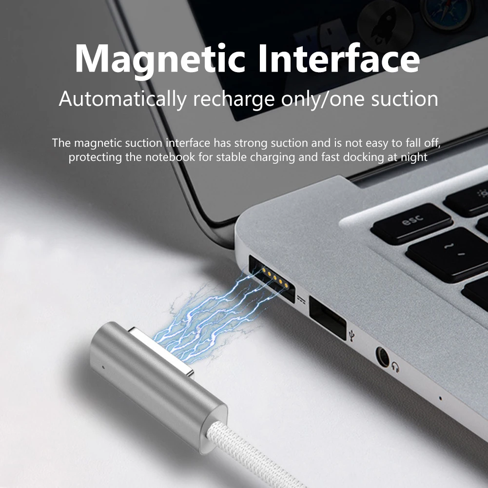 USB C PD 100 ワット高速充電ケーブルタイプ C Magsafe 1/2