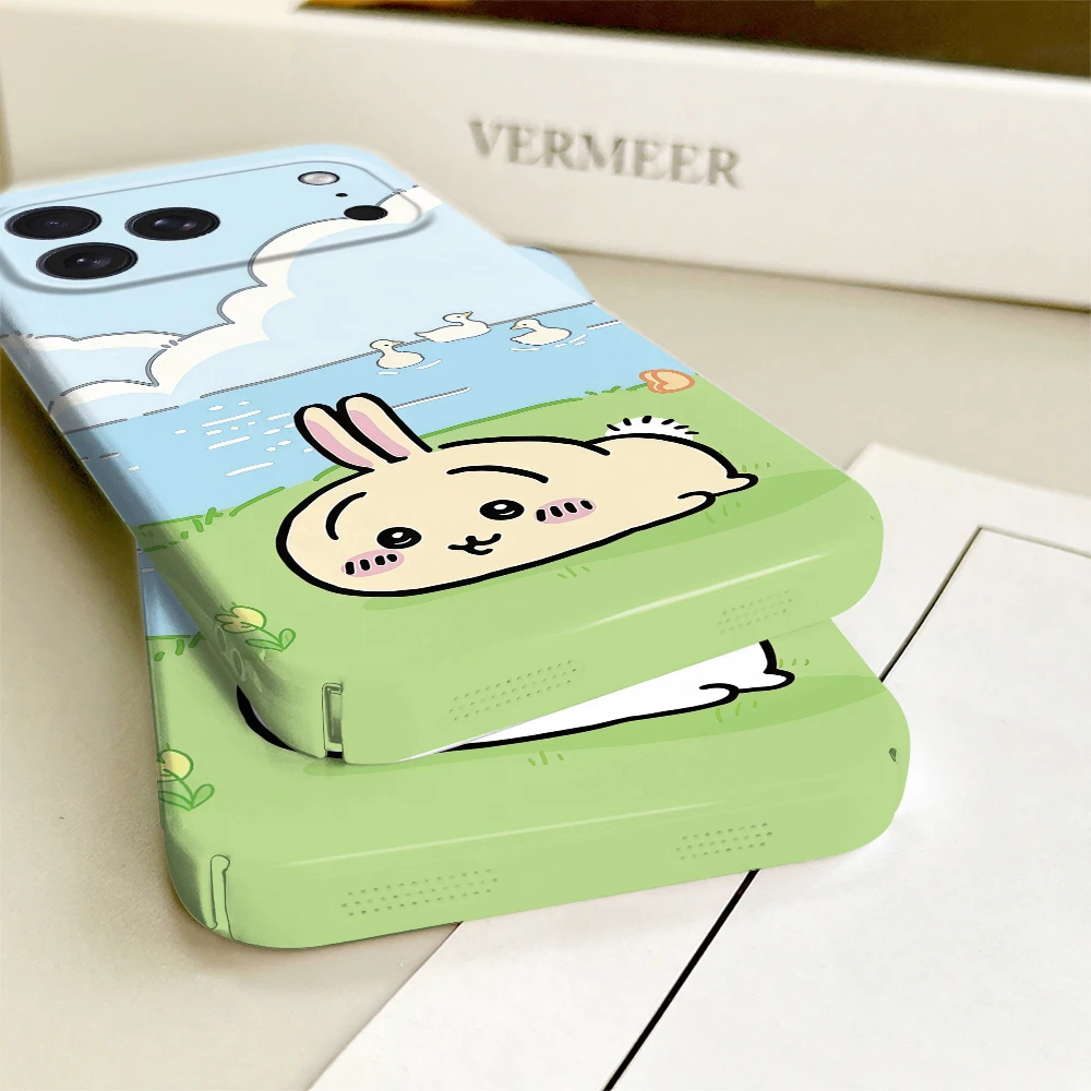 Cartoon C-ChiikawaS Cute Glossy HD Hard Phone Case Cover