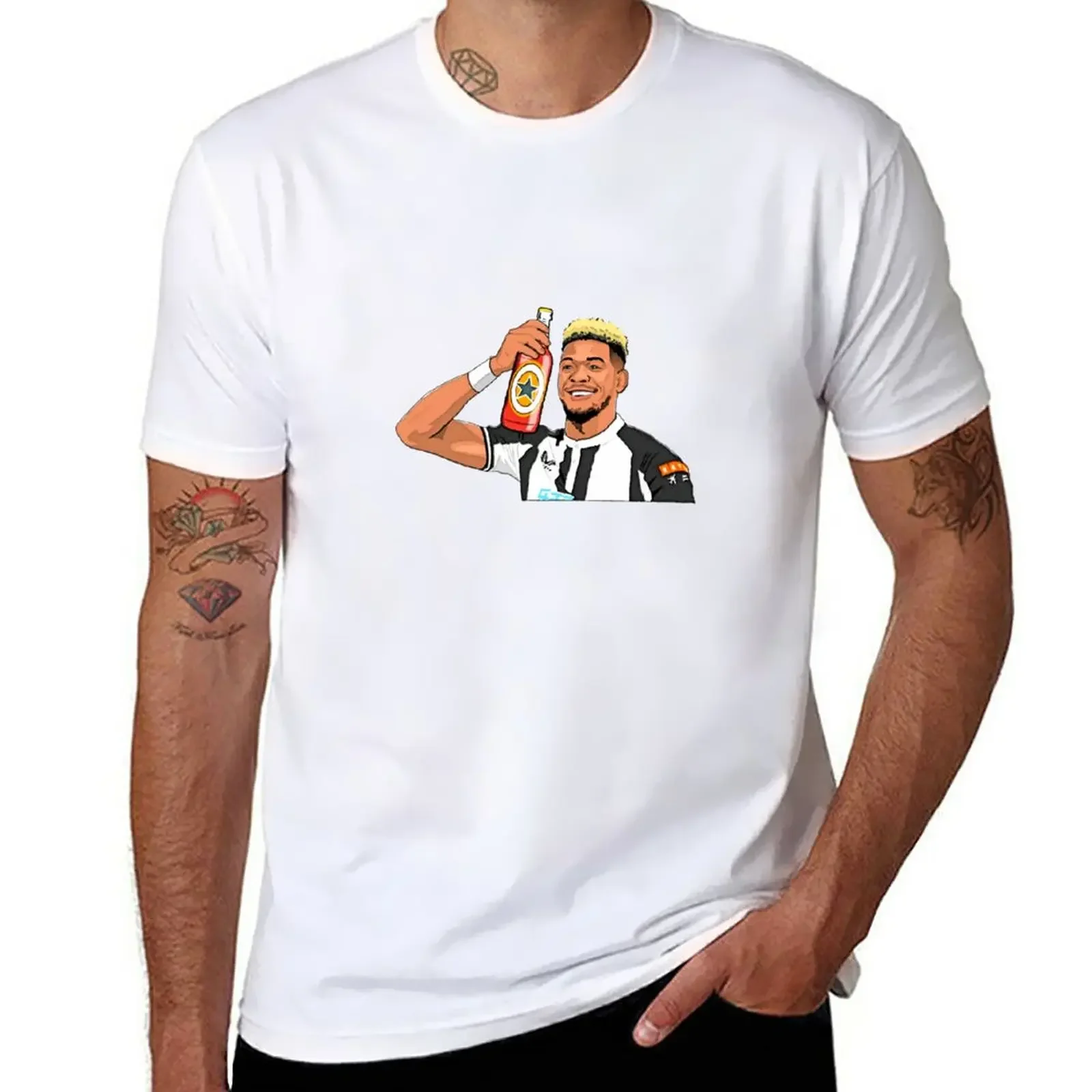 Joelinton Fifa 22 Tshirt T-Shirt Cute Top T-Shirt Manica Corta T-Shirt Ad Asciugatura Rapida Per Uomo Cotone