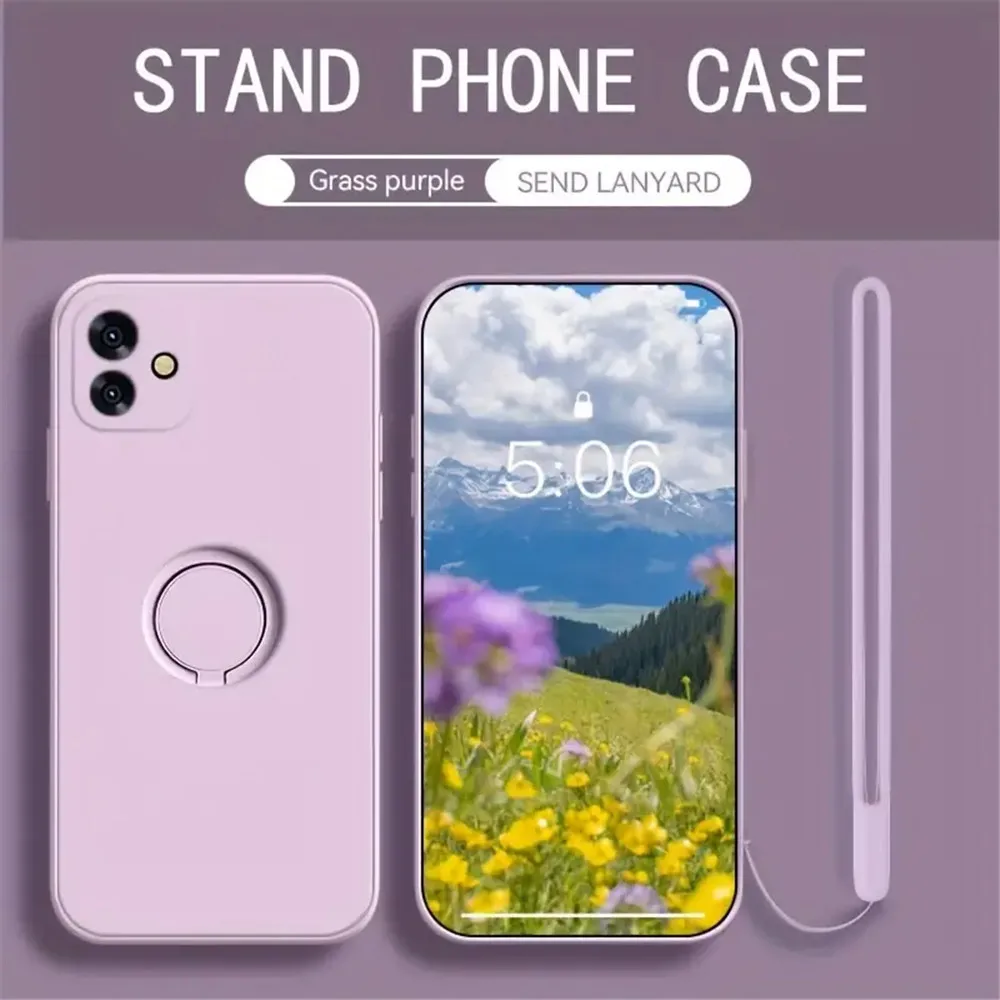 SORAKA Cover per Huawei P30 con anello rotante a 360