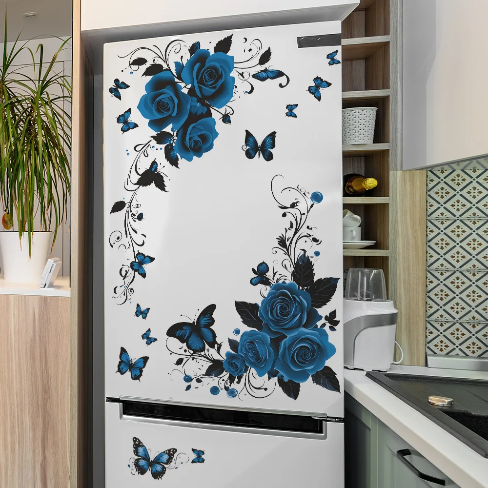 Blue Butterfly Wall Stickers 4