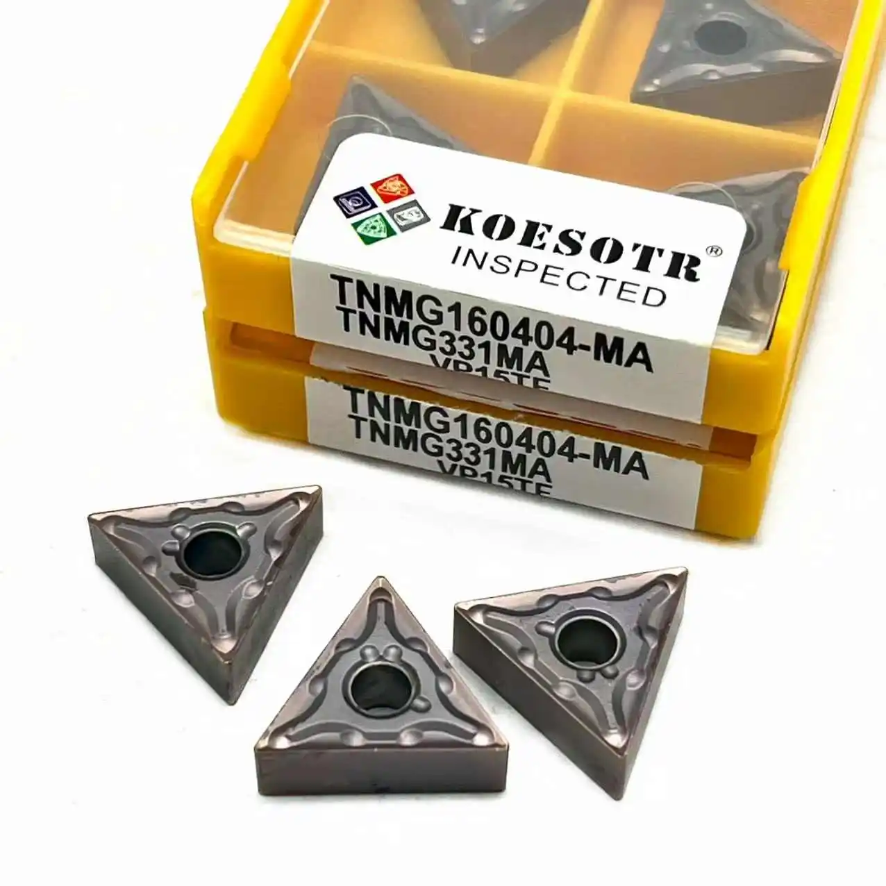 三菱 旋削鋼軽切削用SAブレーカ付インサート CVDコーティング MC6015 10個 TNMG160404-SA:MC6015 三菱 旋削鋼軽切削用SAブレーカ付インサート CVDコーティング UE6110