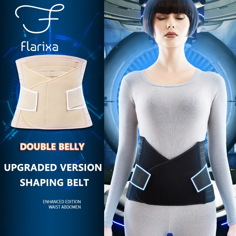 FlarixaEnhancedPostpartumWomanShaperGirdleStretchBreathWaist