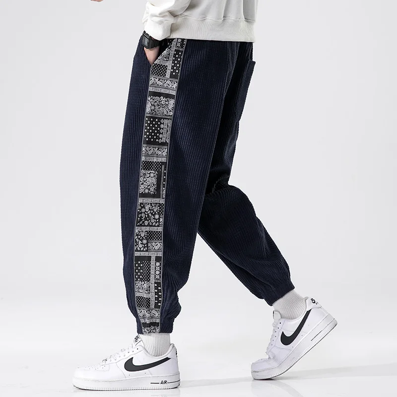 Autumn and Winter Corduroy Casual Men's Loose  Pants