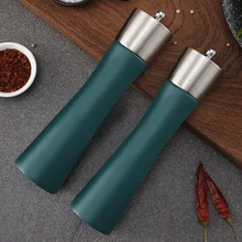 Salt Pepper Grinder Stainless Steel Corns Manual Mill Refillable Peppercorn Muller Household Kitchen Hand Peppermill Gadgets