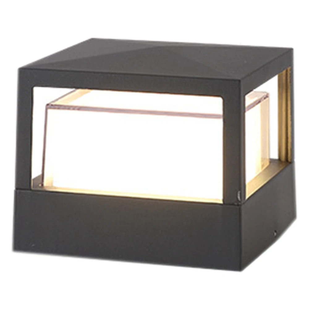 

Pillar Lamp Garden Lamp Outdoor Wall Lamp Waterproof Gate Wall Landscape Lawn Garden Villa Pillar LED Lamp L