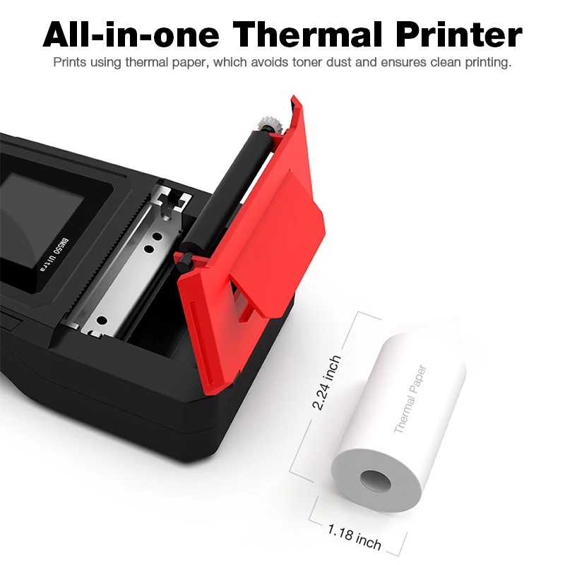 BM550 Car Battery Tester 6V/12V/24V 100-2000 CCA Battery System Detection Analyzer Battery Testing Diagnostic Tool