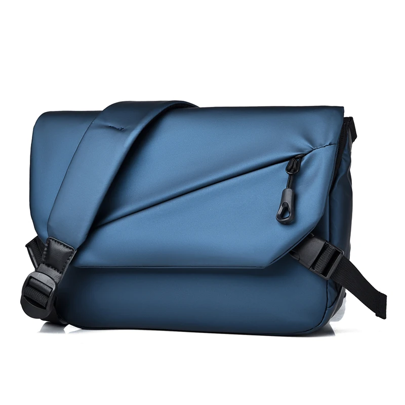 Men's multifunctional shoulder bag, casual large capacity business travel bag, fashionable storage crossbody bag