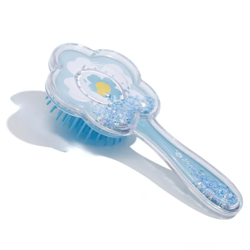 الأطفال تصفيف الشعر فرشاة تسريح الكرتون مدلك مشط جودة عالية المضادة لفك تشابك مشط الأطفال لطيف تصفيف الشعر السلس