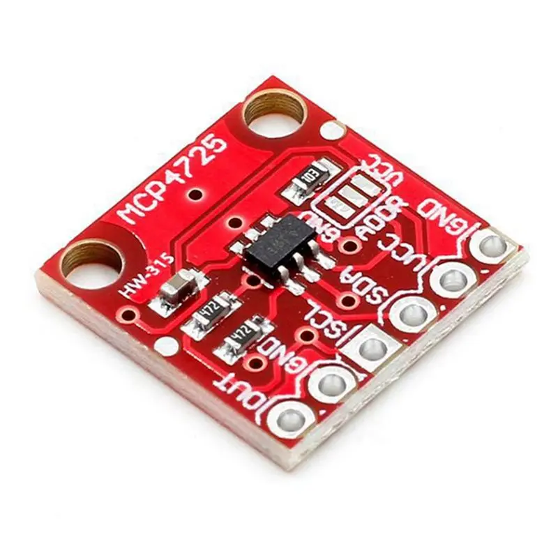 T31C-5X MCP4725 I2C DAC 디지털 컨버터 모듈 Arduino용 디지털-아날로그 EEPROM 개발 보드