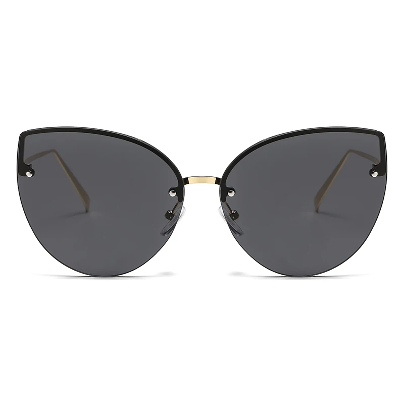 ヴィンテージキャットアイリムレスサングラス,キャッツアイ