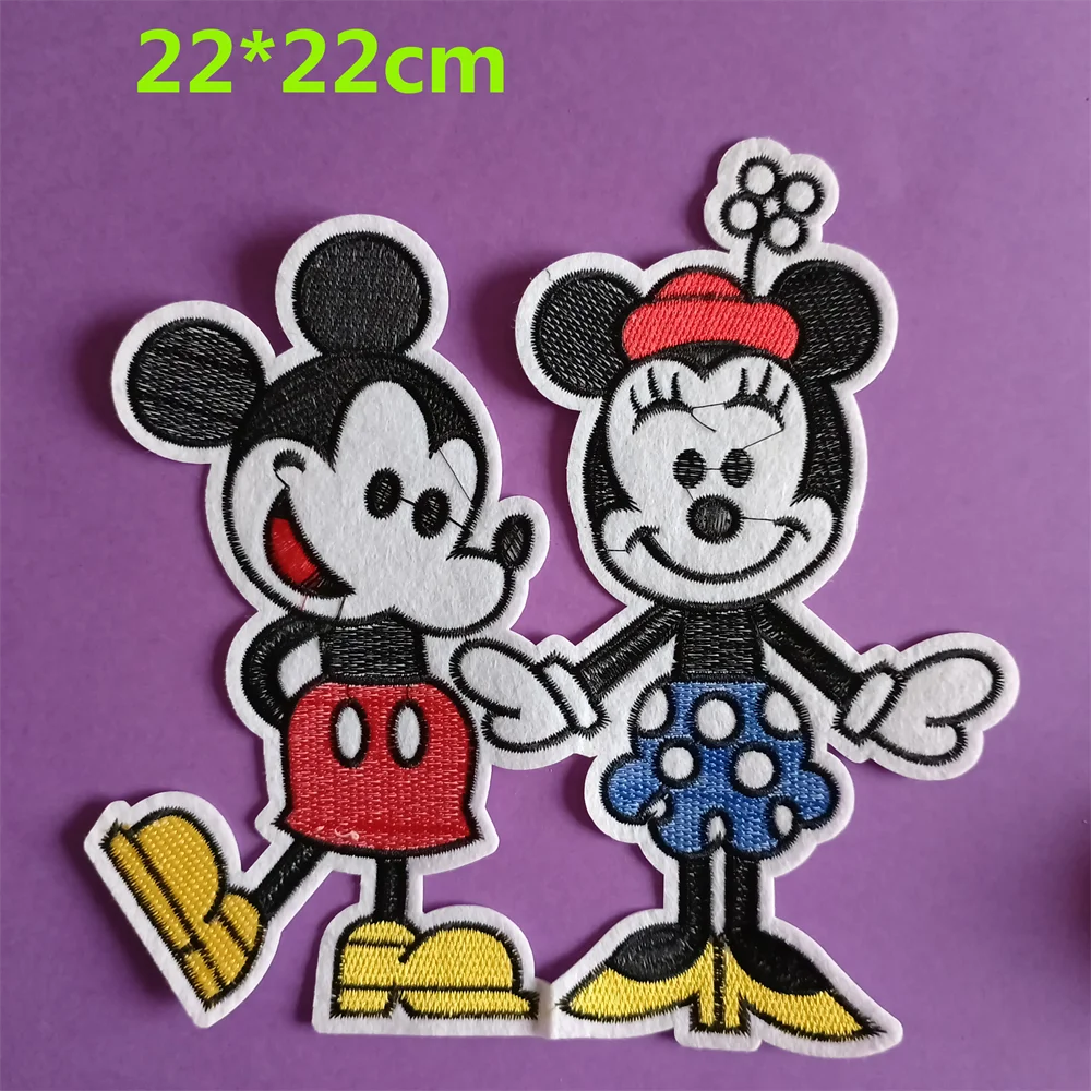 HUGE Minnie Mouse Iron on Patch Disney