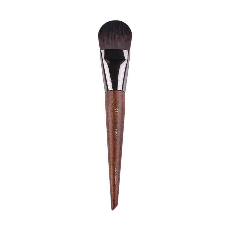 Premium Makeup Brush - Large Soft Fiber Foundation Brush with Smooth, Delicate Finish
