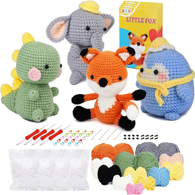 Wilderness Friends Crochet Craft Kit 19 Saf5da7ec29234aafb65cc5f55e1597d9Z