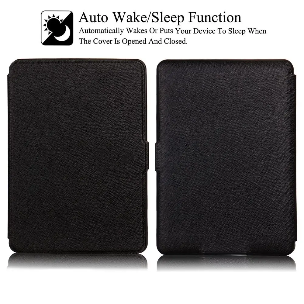Kindle Case Auto Sleep/Wake E-Reader Case Shockproof Leather WP63GW Magnetic Simple For Kindle 7th Generation 2014