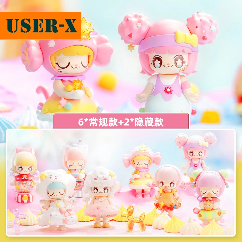

USER-X Kimmy and Miki Candy Land Series глухая коробка Kimmy & Miki Kawaii аниме Action игрушка, фигурка куклы Girl подарок на день рождения загадочная коробка