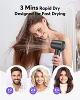 Leafless High Speed Hair dryer 110000 rpm Quick Dry Personal Hair Care Styling Negative Ion Constant Anion Electric Hairdryer 2