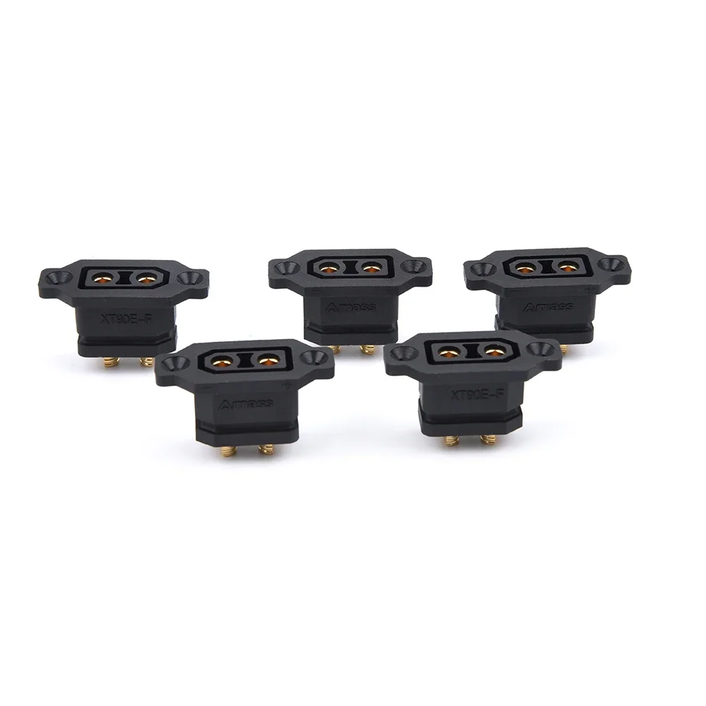 Amass XT90E-F Battery Connector XT90E Female Plug Gold-plated / XT90 Male Connector Adapter For DIY Spare Part Toys Model – Image 4