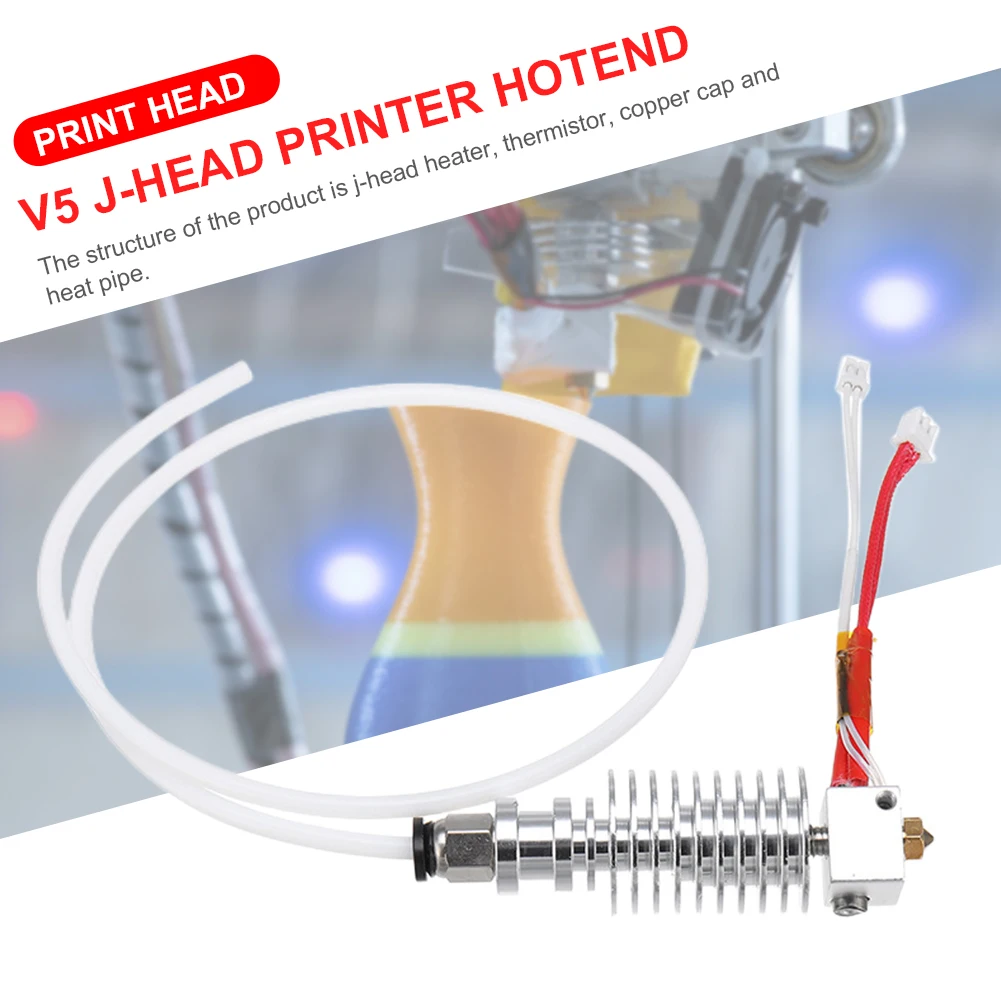 V5 J-헤드 프린터 핫엔드 장거리 헤드 압출기(핫엔드 방열판 포함) Anycubic I3 Mega용 3D 압출기 프린터