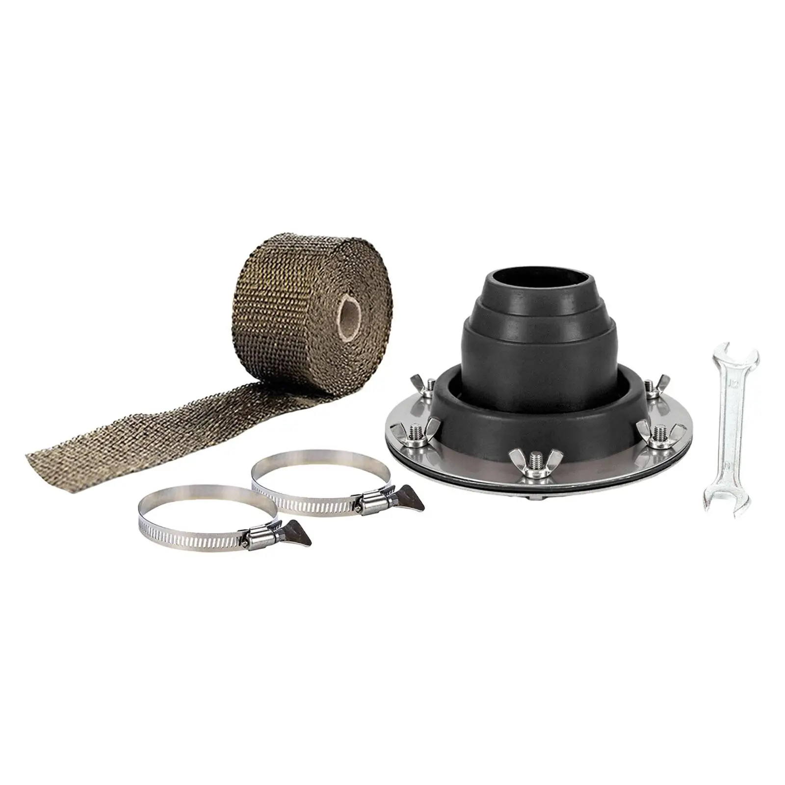 

Stove Jack for Tent Heat Resistant Roof Pipe Flashing for Tent Sheds Outdoor