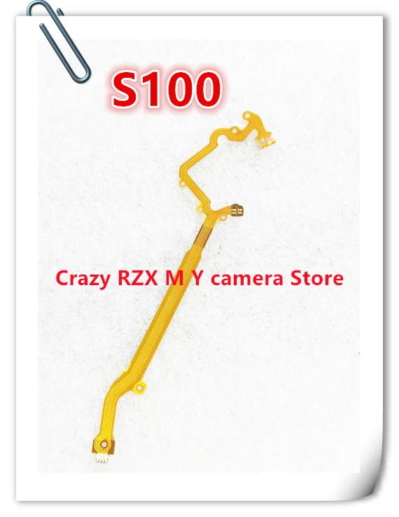 

COPY For Canon S100 S100V S110 S200 Lens Aperture Shutter Flex Cable FPC Camera Repair Part Unit