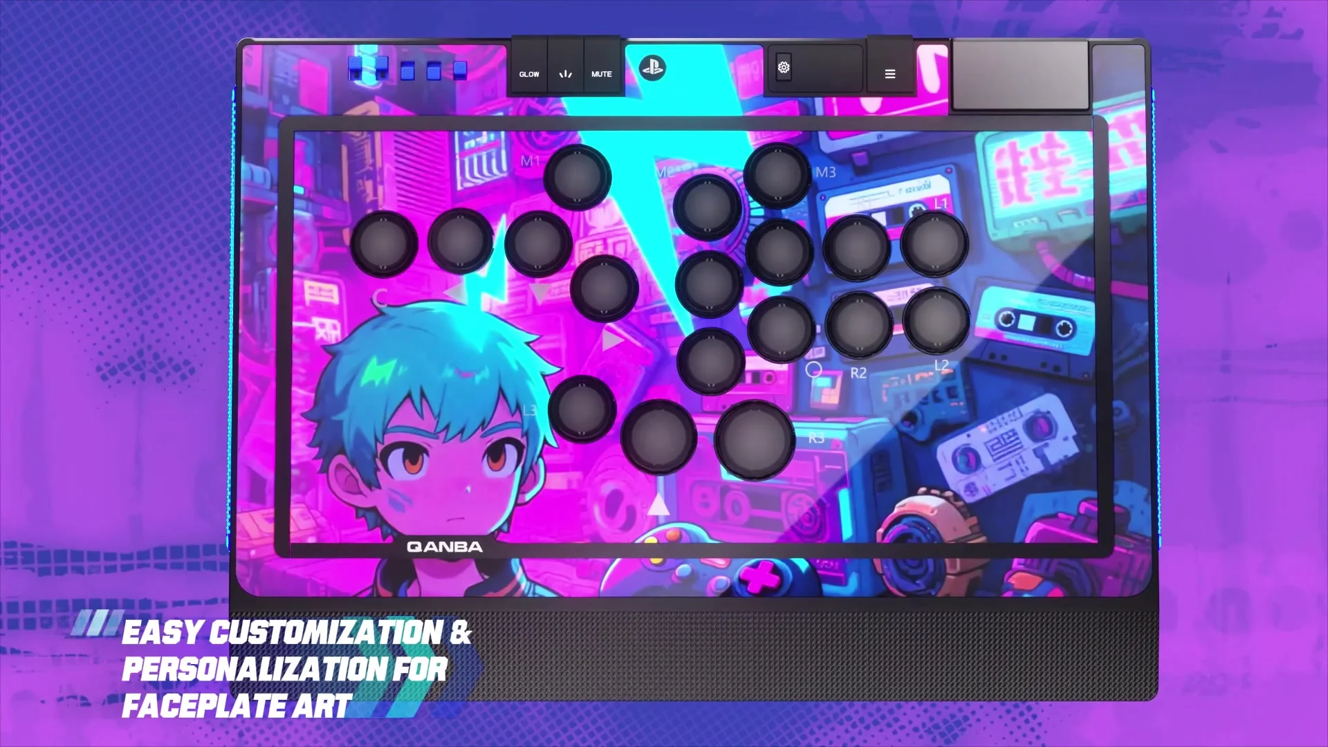 QANBA SAPPHIRE S1 レバーレスコントローラー アーケードゲーム
