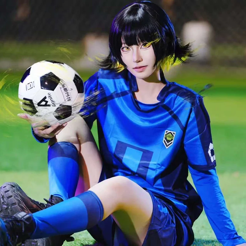Blue Lock Anime Cosplay Costume Chigiri Bachira Isagi Reo Rin Nagi