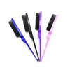 1 Pcs Pro Salon Hair Brushes Comb Slim Line Teasing Back Combing Hair Brush Slim Line Styling Tools DIY Kit Wholesale Hair Combs 3