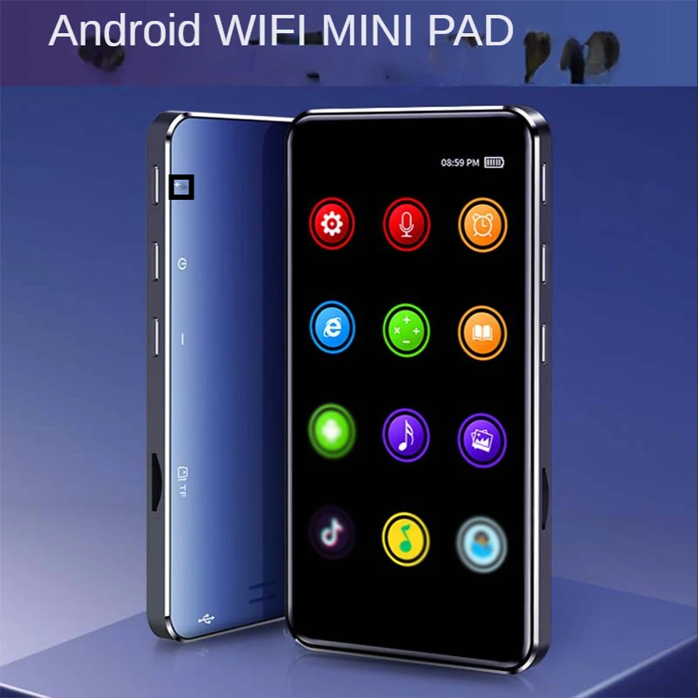 PortableWiFiMP4PlayerBluetooth50MP3MusicPlayerwith40inchHD