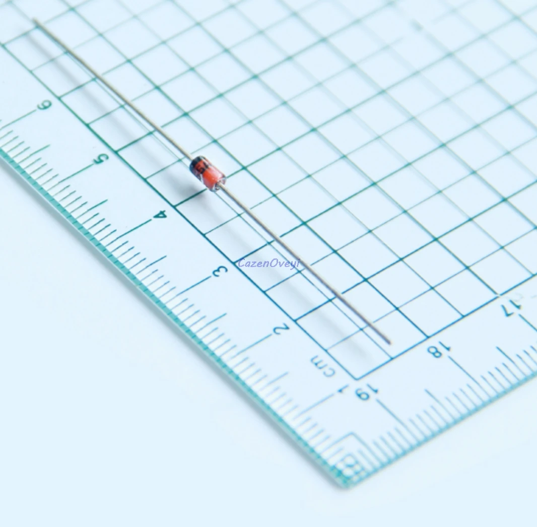 100 teile/los 1w Zenerdiode do-41 3v 3 v3 3 v9 4 v3 4 v7 5 v1 5 v6 v2 6 v8 7 v5 8 v2 9 v1 10v 11v 12v 13v 15v 1 n4733a 1 n4742a 1 n4728a