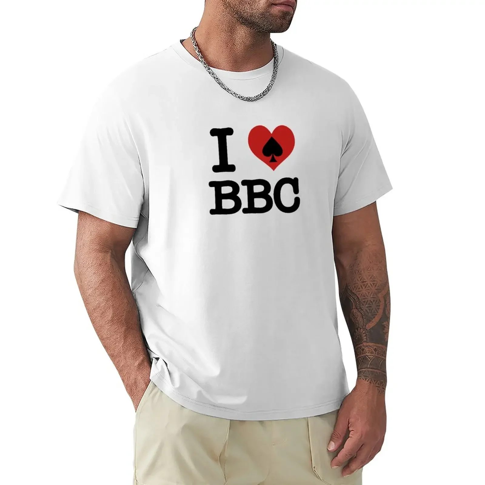 

I love bbc T-Shirt Short sleeve tee hippie clothes mens t shirt graphic