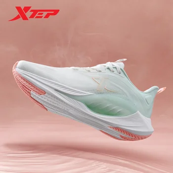 Xtep X-Flow 7.0 Running Shoes Women  Spring Breathable Cushion Women's Sports Shoes Shock Absorption Sneakers 876118110012 1