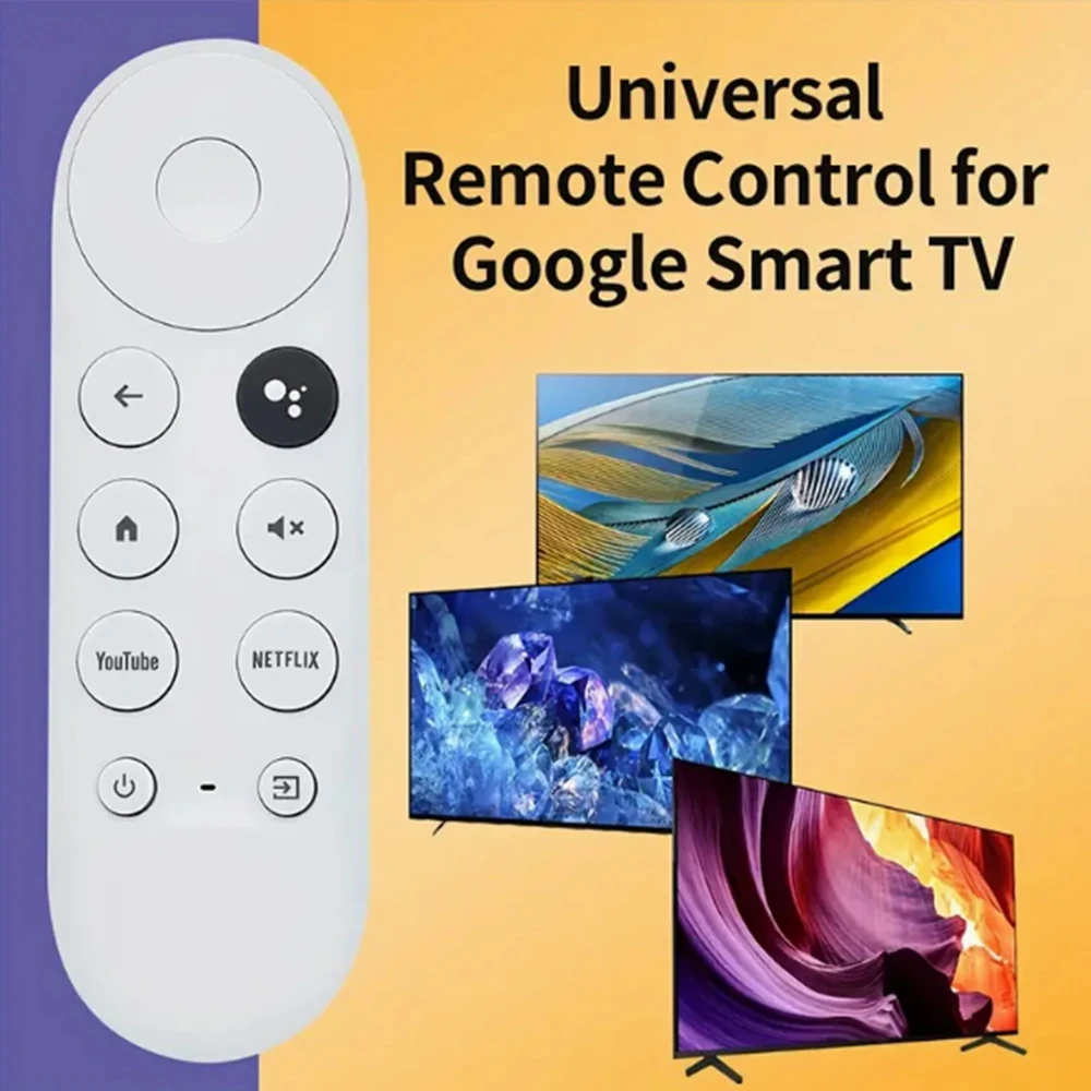 Google Voice Remote Control G9N9N Bluetooth IR Smart For Google ChromeCast TV Set-Top Box Compatible with TV