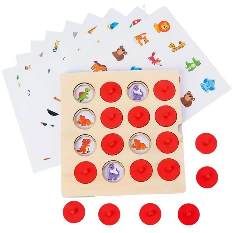 

Игра в шахматы с памятью памяти, обучающая игрушка с 10 картами, изображения памяти, подходящие к мозгу чайники, игрушки Монтессори для мальчиков и девочек