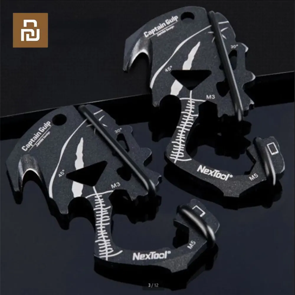 

Youpin Nextool Multifunctional Keychain Pendant Multi-Purpose Outdoor Equipment Portable EDC Multi-Tool Knife Bottle Opener
