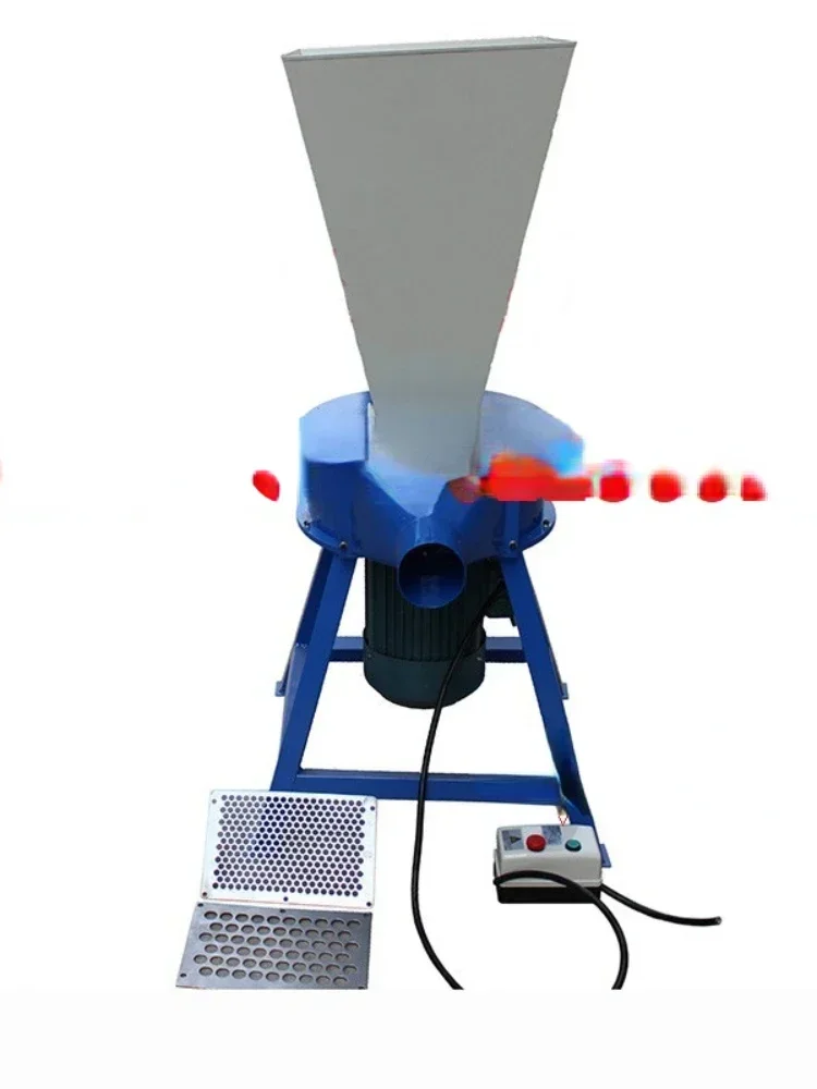 

4kw Vertical emulsion cotton crusher Corner waste crushing particle filling machine Foam regeneration springback sponge cutter