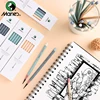 6/12pcs Marie's Sketch Charcoal Pencils,Soft/Medium/Hard Lead with Colored Wooden Barrel for Drawing,Sketching,Shading & Blendin 1