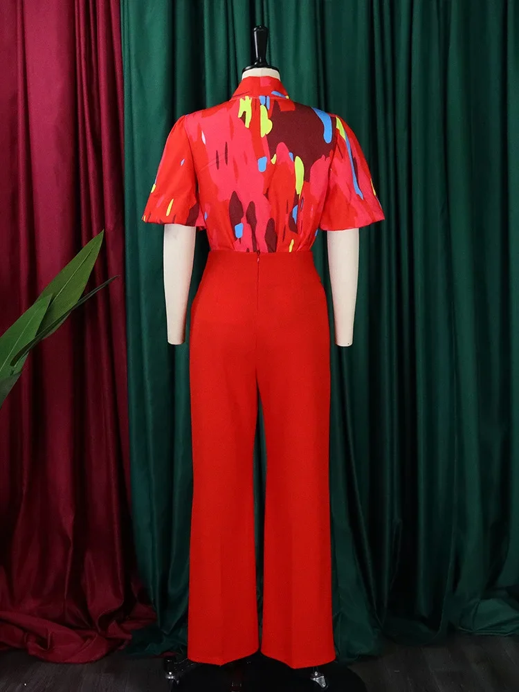 Wmstar Women Two Piece Set Spring Lady Leisure Standing Neck Long Sleeved Shirt Top Wide Leg Pants Two Piece Suit Female Outfits