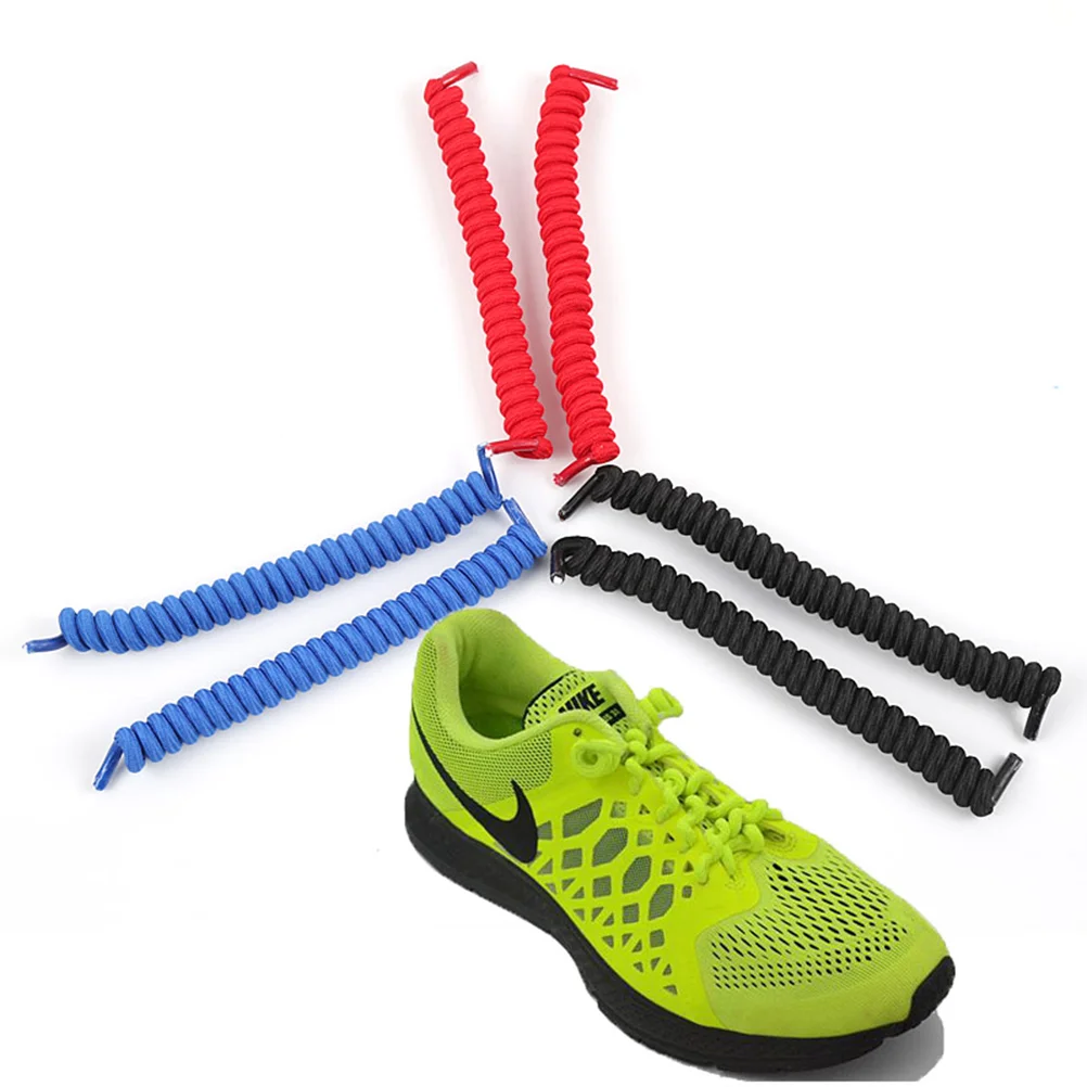 

Silicone Laces Elastic Shoelace Shoes Accessories Lazy Shoelaces Rubber for Kids