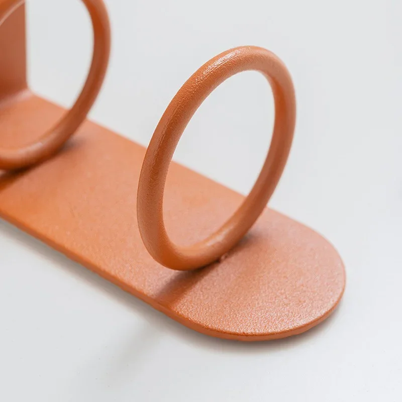 Traceless Wall-Mounted Electric Toothbrush Holder Punch-free Razor Circular Holders Storage Shelf bathroom Toothbrush Organizer