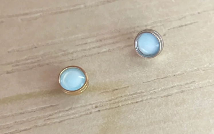 

Blue Luminous R SUB Pearl Pipe Replacement Gold and Silver Color to Choose
