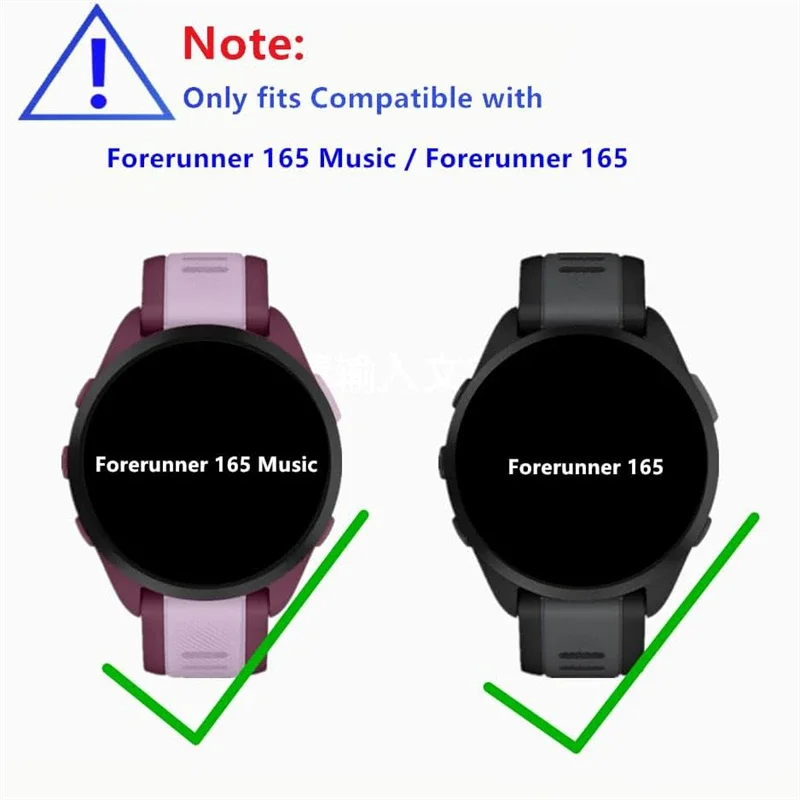 الزجاج المقسى ل Garmin Forerunner 165 165Music 9H...
