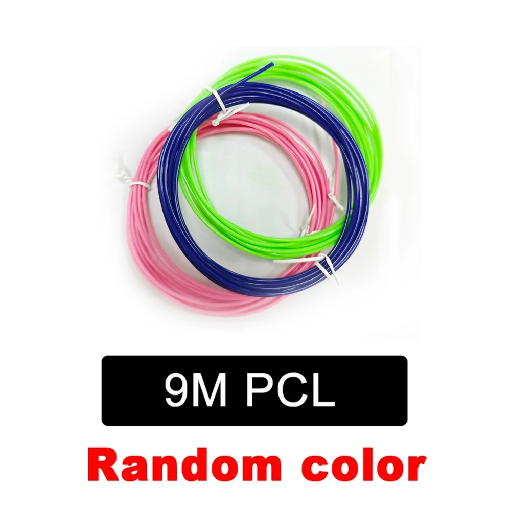 PLA Filament for 3D Pen Random Color 50M/100M/200M Diameter 1.75mm Plastic Filament 3D Printing Pen Filament Printing Material