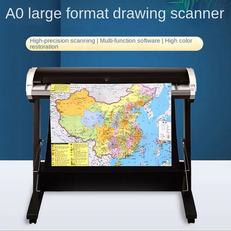Scanner-CSX530-09-CSX550-09-A0-Format-Blueprint-Machine-Printing-Engineering-Drawing-Map-Poster ...