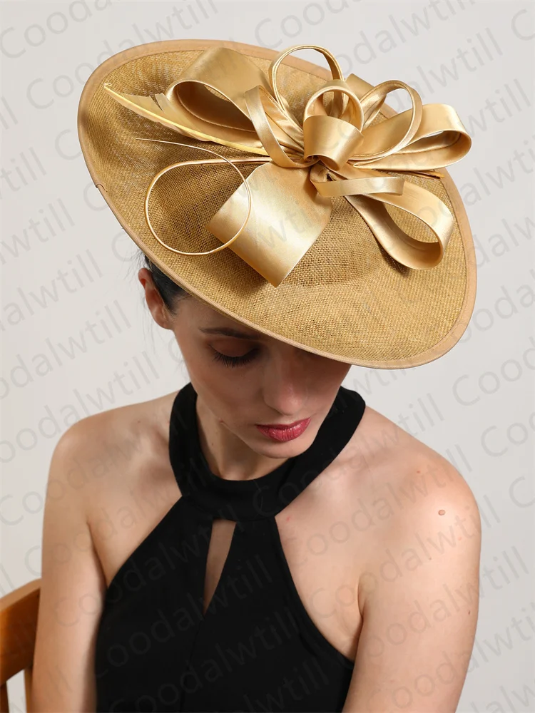 Fancy Hats And Fascinators Buy Suffisamment Fancy Gold