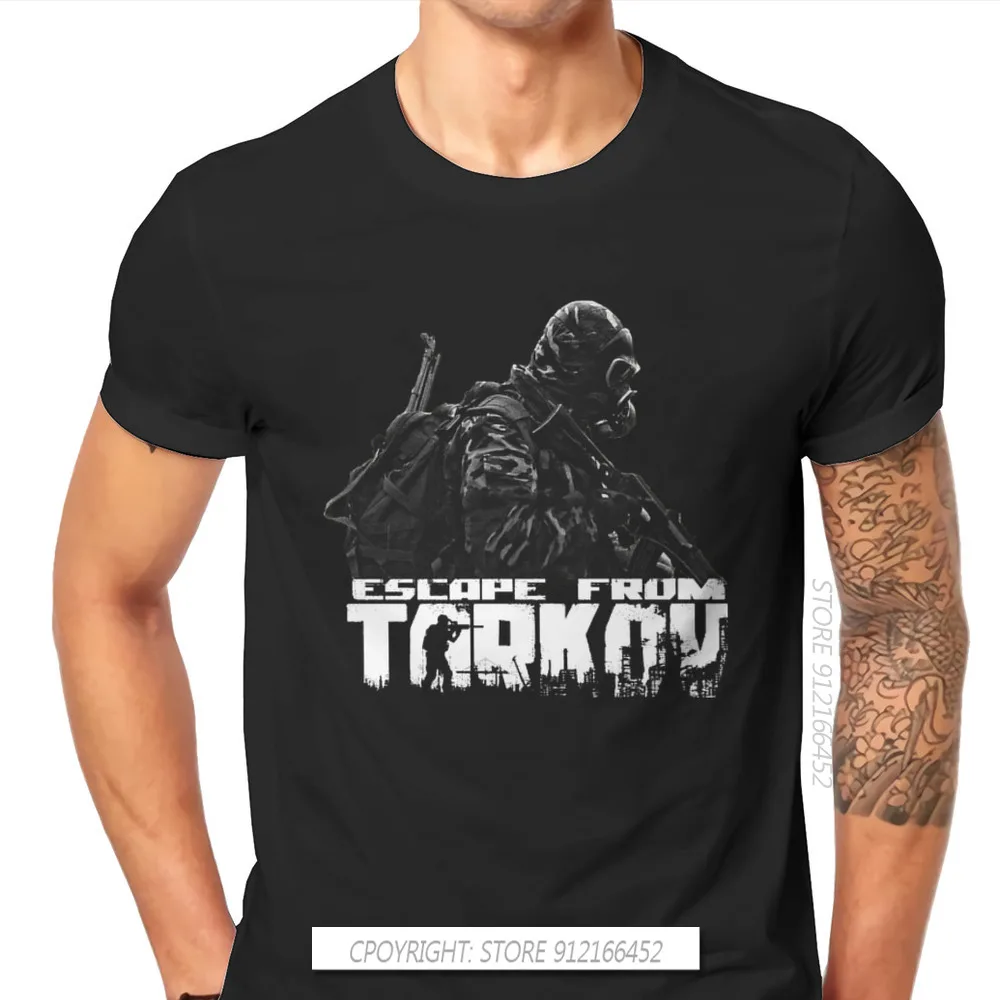 Escape From Tarkov Shooter Game Individuality T-Shirt PMC O-Neck