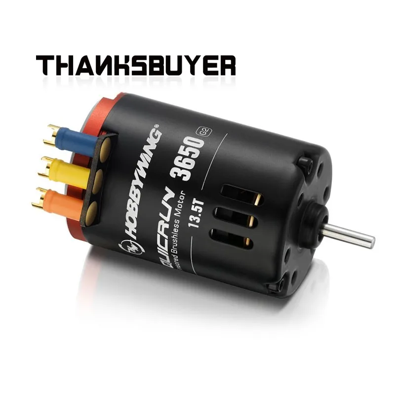 

Hobbywing QUICRUN 3650SD G2 6.5T 8.5T 10.5T 13.5T 17.5T 21.5T 25.5T Sensored Motor RC Car Sensored Brushless Motor