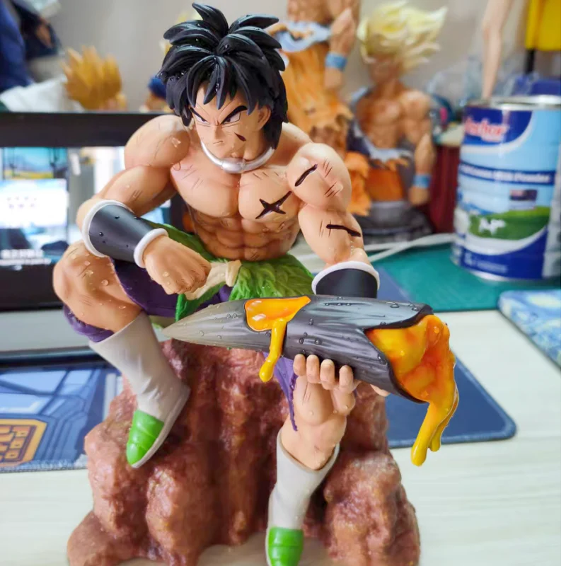Anime Dragon Ball Z Super Broly Figure Young Broly Action Figures 24Cm Pvc Gk Statue Collection Mode Regali Di Natale