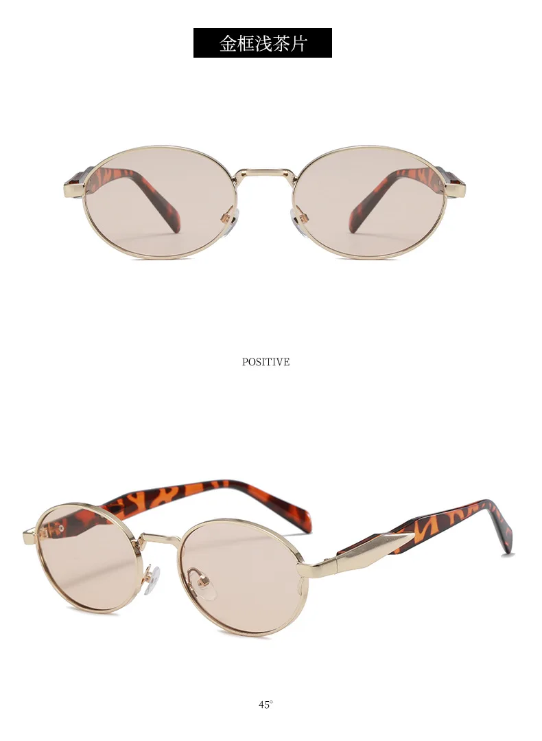 Luxury Brand Sunglasses for Men and Women Unisex Fashion Sun Glasses Oval Unisex Stylish Eyewear Shades Round Sunglasses