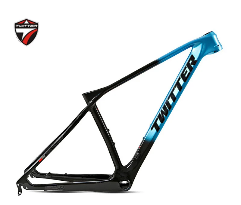 

Mountain Bike Carbon Fiber Frame TWITTER 29er 27.5er Quick Release Off-Road Vehicle Frameset AM XC BB92 Super Light